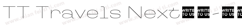 TT Travels Next字体字体转换